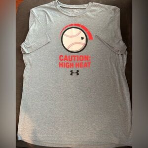 Under Armour Heather Gray HeatGear Shirt